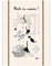 Großes Geschirrtuch Dubout Chats en cuisine Écru 60 X 80 ekrü 60 x 80 cm Winkler