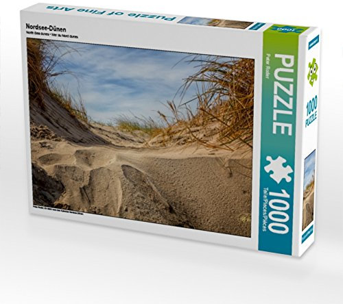 CALVENDO Puzzle Nordsee-Dünen 1000 Teile Puzzle quer | 1000 Teile Lege-Größe 64 x 48 cm Foto-Puzzle für glückliche Stunden