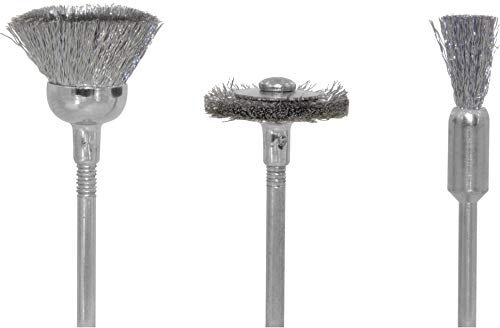 Donau 3 Stahldrahtbürsten (Hart) 1670