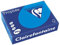 Clairefontaine 2212C - Ries Druckerpapier / Kopierpapier Trophee, intensive Farben, DIN A4, 210g, 250 Blatt, Karibikblau, 1 Ries
