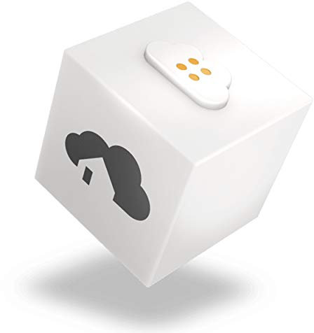 homee Brain Cube Centrale modulaire pour Smart (Compatible : HomeMatic, netatmo, Nuki, AVM Fritz!, Belkin WeMo, ...) évolutive Z-Wave, Zigbee, EnOcean [Compatible Amazon Alexa]