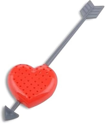 Eurowebb Boule à thé cœur traversée d'une flèche