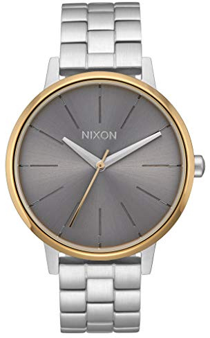 Nixon Damen-Armbanduhr Kensington Analog Quarz Edelstahl A0992477-00