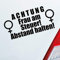 Hellweg Druckerei Achtung Frau am Steuer! Abstand halten! Auto Aufkleber Sticker Heckscheibenaufkleber