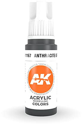 AK Interactive 3rd Gen Acrylic Anthracite Grey 17ml