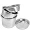 NEOUZA 51mm 304 Stainless Steel Filter Sieve 1/2/4 Cup Backflush Blind Basket for Bottomless Portafilter - Compatible With Delonghi, Breville Coffee Espresso Machine (Set)