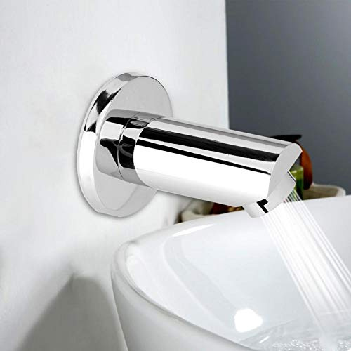 G1/2-Zoll-Gewinde-Dusche-Wasserhahn-Auslauf, Kupfer-Runde verdeckte Installation Duschpaneel-Zubehör für Küche Badezimmer Kitchen