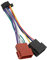 EBTOOLS ISO Radio Wiring Harness Connector Repalcement for Sony JVC New Radio Stereo Wire Harness Adapter ISO Wiring Harness Connector