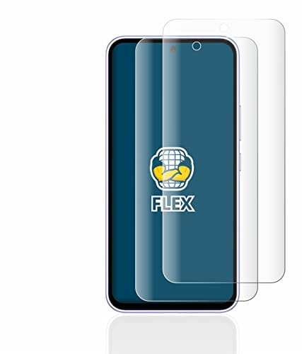 BROTECT Schutzfolie für Samsung Galaxy A54 5G | 2 Stück Transparenter Displayschutz Made in Germany Klare Full-Screen Folie Full-Cover 3D Curved Montage Kit