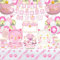 160 PCS Cat Birthday Party Supplies - Cat Balloons, Birthday Banner, MEOW Garland, DIY Hanging Sign, Cake Topper, Plates, Napkins, Cups and Tablecloth for Cat Birthday Decorations, Serve 20 Guests