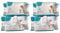 Truoli Pet Wet Wipes Dog Cat All Purpose Cleaning Antibacterial Wipe Fragrance and Alcohol Free. (4 Pack (200 Wipes))