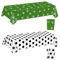 4Pcs Fußball-Tischdecken, Fußball-Muster-Party-Tischdecke, rechteckige Gras-Tischdecken für Kinder Fußball-Thema Fan-Sport-Veranstaltung Spiel Tag Fußball Geburtstag Party Supplies, 130 x 220cm