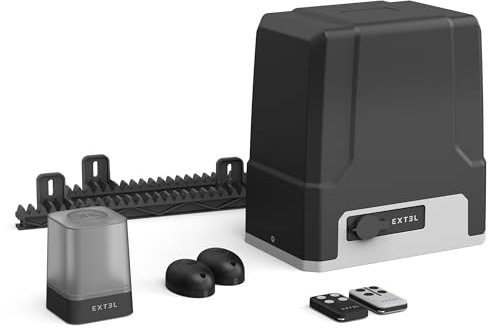 EXTEL - Motorisation connectée pour Portail Coulissant : Max 8m/500kg - XC500 Umii - 761004