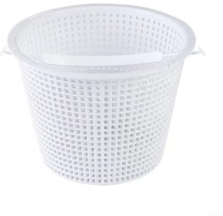 Panier de Skimmer Piscine, Panier de pompe de remplacement pour Swimquip, et pour Pentair SP1070 et SP1082, 15 litres Panier Skimmer, Préfiltre de Piscine, Diam 18/20 cm(S/Blanc)