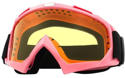 Valicaer Ski Goggles,Snowboard Snow Goggles UV Protection Cycling Motorcycle Snowmobile Ski Goggles Anti-glare Mountain Bike Goggles Sports Ski Glasses for Men,Women,Youth (Pink)