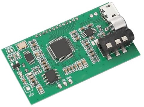 FM Wireless Transmitter Module, Professional High Sensitivity Digital Sound Mic Development Board for Radio Station Sound Transmitting with 3mW Output Power