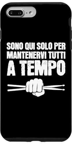 Custodia per iPhone 7 Plus/8 Plus Batteria batterista batterie divertente