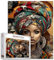 Africa Queen 1000 Piece Jigsaw Puzzles for Adults Afro America Princess Painting Jigsaw Puzzle Fashion Black Girl 1000 Pieces Puzzles Game Safar Black Lion Wall Decor DIY Craft Puzzle Art(Colorful)