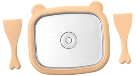 FytStycale Non Electric Yogurt Ice Cream Maker for Home Use Compact Size Stainless Steel Cold Plate, with Dust Cover