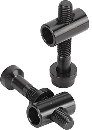 Risk Fahrrad -Sattelstütze Schraube Titanlegierung M5x30mm 30 mm Fahrradversand für Bolzen Befestigungsschraube für Mountain Road Bike Sitzrohr Austausch (Schwarz)
