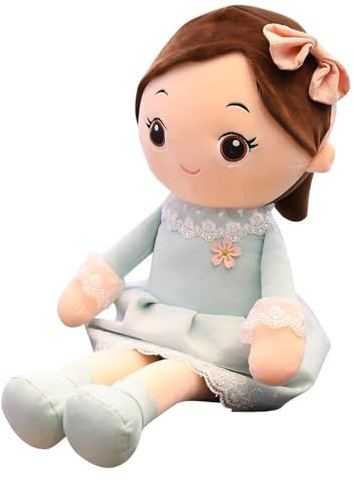 Lempefe Stoffpuppe für Mädchen, niedliches Baby-Spielzeug, niedliches Spielzeug, Dekoration, Puppe, Mädchen, Prinzessin, Weihnachts-/Geburtstagsgeschenke, 40 cm