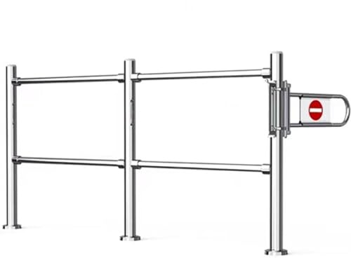 market Door Automatico Ingresso Magazzino e Centro Commerciale (Nero 200x100x6,3 cm)