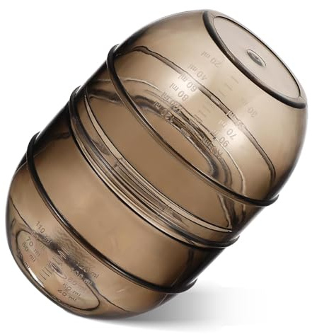 Abaodam Bol à Teinture Capillaire Graduations, Gobelet Doseur Rose en Polypropylène, Shaker pour Mélange de Couleurs, Adapté aux Coiffeuses en Salon