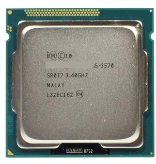 Processore I5 ​​3570 CPU LGA 1155 a 4 core da 3,2 GHz