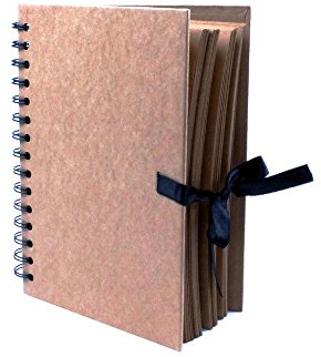 Seawhite A5 Portrait Wire-o Kraft Sketchbook
