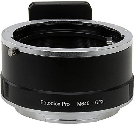 Fotodiox Pro Lens Mount Adapter Compatible with Mamiya 645 MF Lenses on Fujifilm GFX G-Mount Cameras