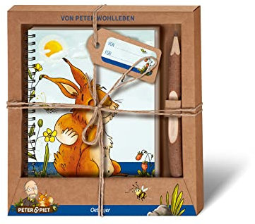 Peter & Piet. Geschenkset Notizbuch & Zweigstift