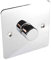 Lowenergie LED Dimmer Switch Light Switch for Dimmable Low Load Lighting Faceplate 3W to 250W 240V (Single, Polished Chrome)