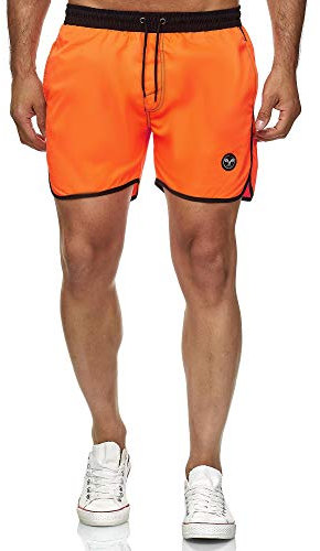 Kayhan Herren Badeshort Sport, Orange XL