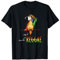 Net auf-REGGAE gechillter Rastafari Papagei Reggae T-Shirt