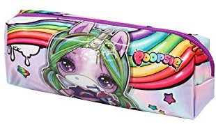 Poopsie Slime Surprise Rainbow-Estuche Portatodo Cuadrado, Multicolor, 21 x 7 cm