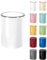 KW Clappe 5Ltr Plastic Swing Bathroom/Kitchen/Small Waste/Office Bin (Polar White)