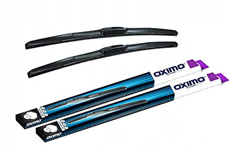 2x Scheibenwischer kompatibel mit Lada Niva 2123 (Bj. ab 2002) ideal angepasst - Oximo Hybrid