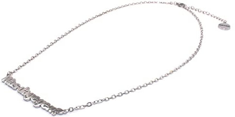 ASTRA Was dagegen? Damen Halskette Necklace Edelstahl, Geschenk-Idee aus St. Pauli