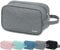 Narwey Kulturbeutel Herren Toilettenbeutel Reise Wasserdicht Robust Kosmetiktasche Schminktasche Mehrfachfächer Reise Essentials(Grau)
