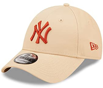 New Era New York Yankees MLB League Essential Beige 9Forty Adjustable Cap - One-Size