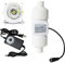 SAKAUE Inline Duct Ventilation Fan 2 Inch 50mm Inline Duct Fan High Efficiency Inline Fan 6W 12V Intake Fume Extractor Blower with DC Motor for Attic Bathrooms Kitchens