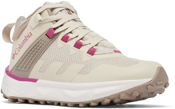 Columbia Women's Facet 75 Mid Outdry Waterproof mid Rise Hiking Boots, Brown (Dark Stone x Dark Fuchsia), 3 UK