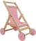 Bandits & Angels Puppenbuggy Lovely Pink aus Holz – ab 2 Jahren – Puppenwagen aus Holz – für Puppen bis 50 cm – Puppenwagen Pink – Puppenbuggy