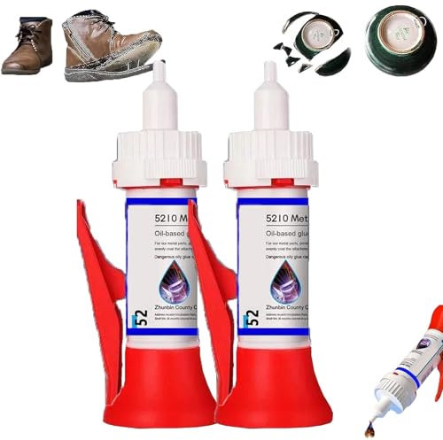 Niblido Powerful Solder Multi-Material Repair Adhesive, 5210 Metal Glue, Strong Glue for Metal, Plastic, Wood, Shoes, Cups (2PC)