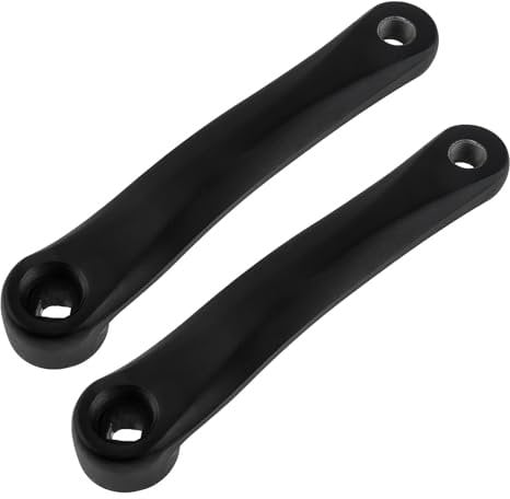gohantee Bike Crank Arm, Aluminium Alloy 170mm Left Bicycle Crankset, Bike Pedal Crank Arm Replacement for Mountain Bike Road Bike