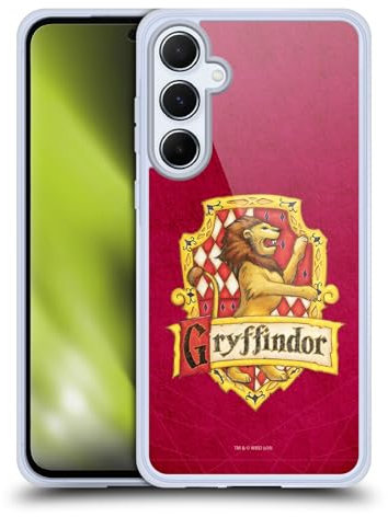 Head Case Designs Offizielle Harry Potter Gryffindor Kamm Sorcerer's Stone I Soft Gel Handyhülle Hülle kompatibel mit Samsung Galaxy A55 5G