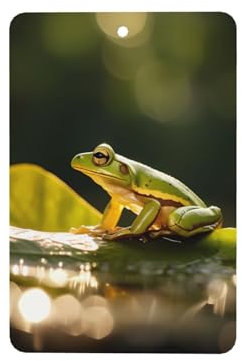 6 Stück Frosch Auto Aroma Diffusor Rechteck Hängende Duft Tablet Auto Innendekoration Schrank Schuh Schrank Duft Lufterfrischer