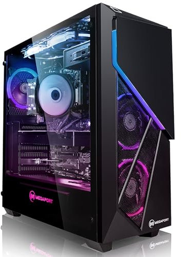 Megaport Gaming PC AMD Ryzen 7 9700X • Windows 11 • GeForce RTX4060Ti 16GB • 32GB DDR5 • 1000GB M.2 SSD • Luftkühlung • WLAN • Gamer pc Computer Gaming rechner