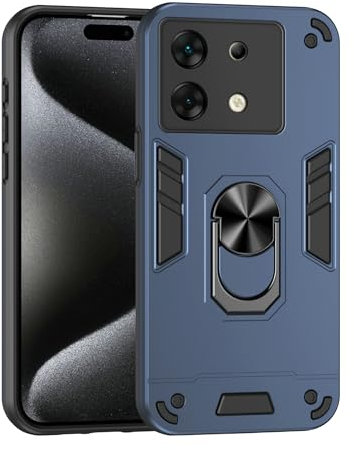 Lucyliy Handyhülle für Infinix Zero 30 5G Hülle [mit Bildschirmschutz aus gehärtetem Glas] Kompatibel mit Infinix Zero 30 5G X6731 Hülle Case Handyhülle Schutzhülle Blue