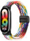 Issinlky bracelet tressée nylon pour Xiaomi Mi band 8/9/10, bracelet élastique pour Xiaomi band 10/9/8 Femmes Hommes